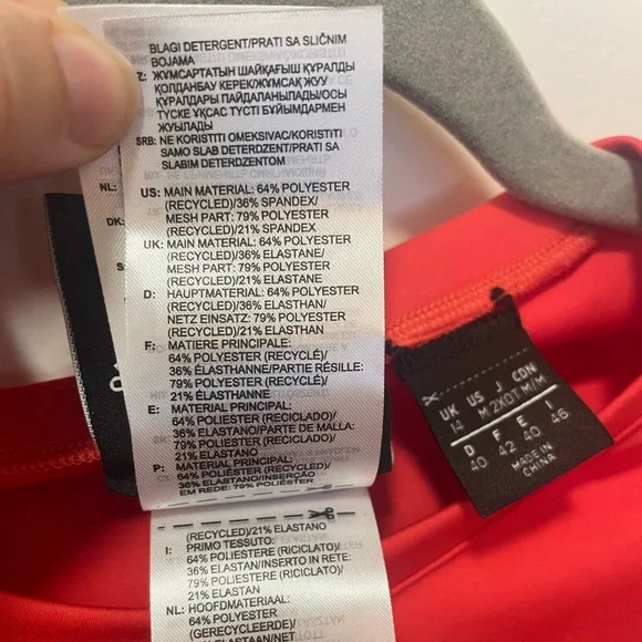 IVY PARK Corset Top in Real Coral, NWOT, size M - Picture 12 of 13